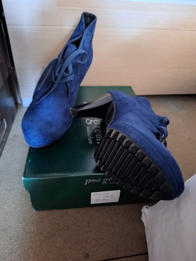 Paul green enkellaars maat 40, Neuf, Enlèvement, Boots et Botinnes, Bleu