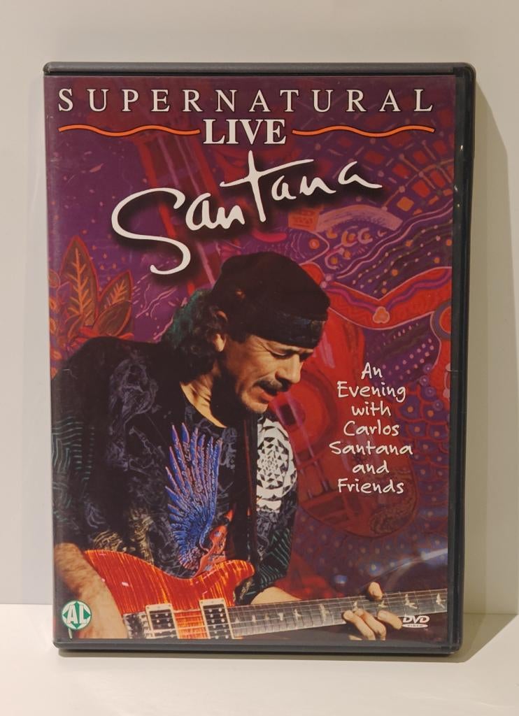 Santana – Supernatural Live Concert‑DVD met All‑Star Line‑Up, Alle leeftijden, Ophalen of Verzenden, Zo goed als nieuw, Muziek en Concerten