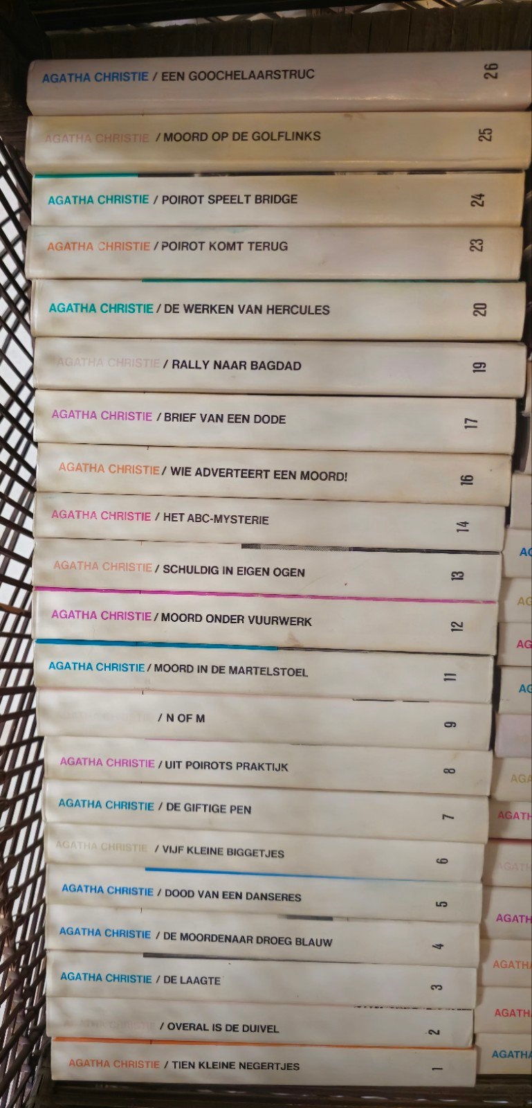 Grote collectie Agatha Christie – 72 boek– Sijthoff Accolade, Ophalen, Gelezen