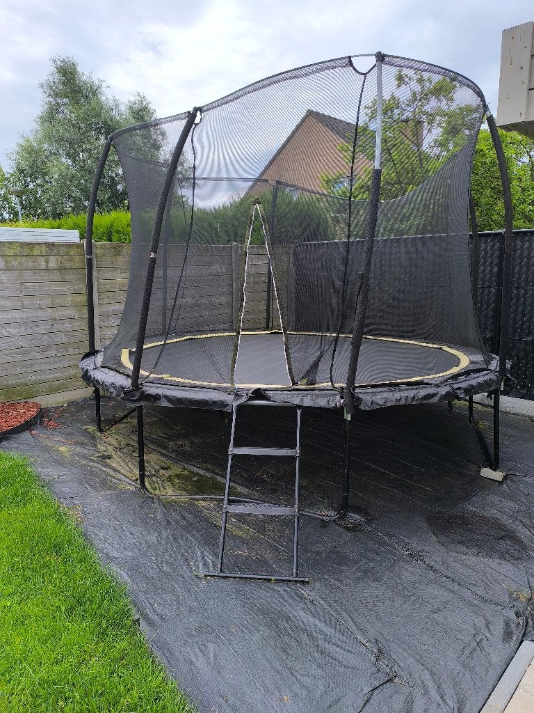 Salta trampoline 360 cm, Ophalen, Gebruikt