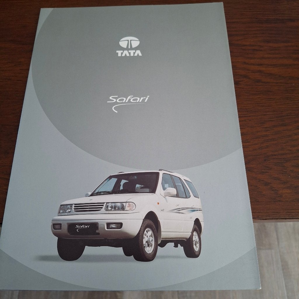 TATA  Safari, Boeken, Auto's | Folders en Tijdschriften, Ophalen of Verzenden, Nieuw, Overige merken