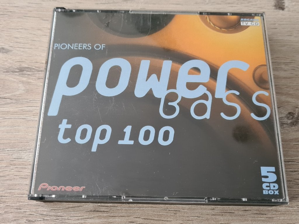 Pioneers Of Power Bass Top 100 5x cd, Cd's en Dvd's, Cd's | Dance en House, Ophalen of Verzenden, Zo goed als nieuw