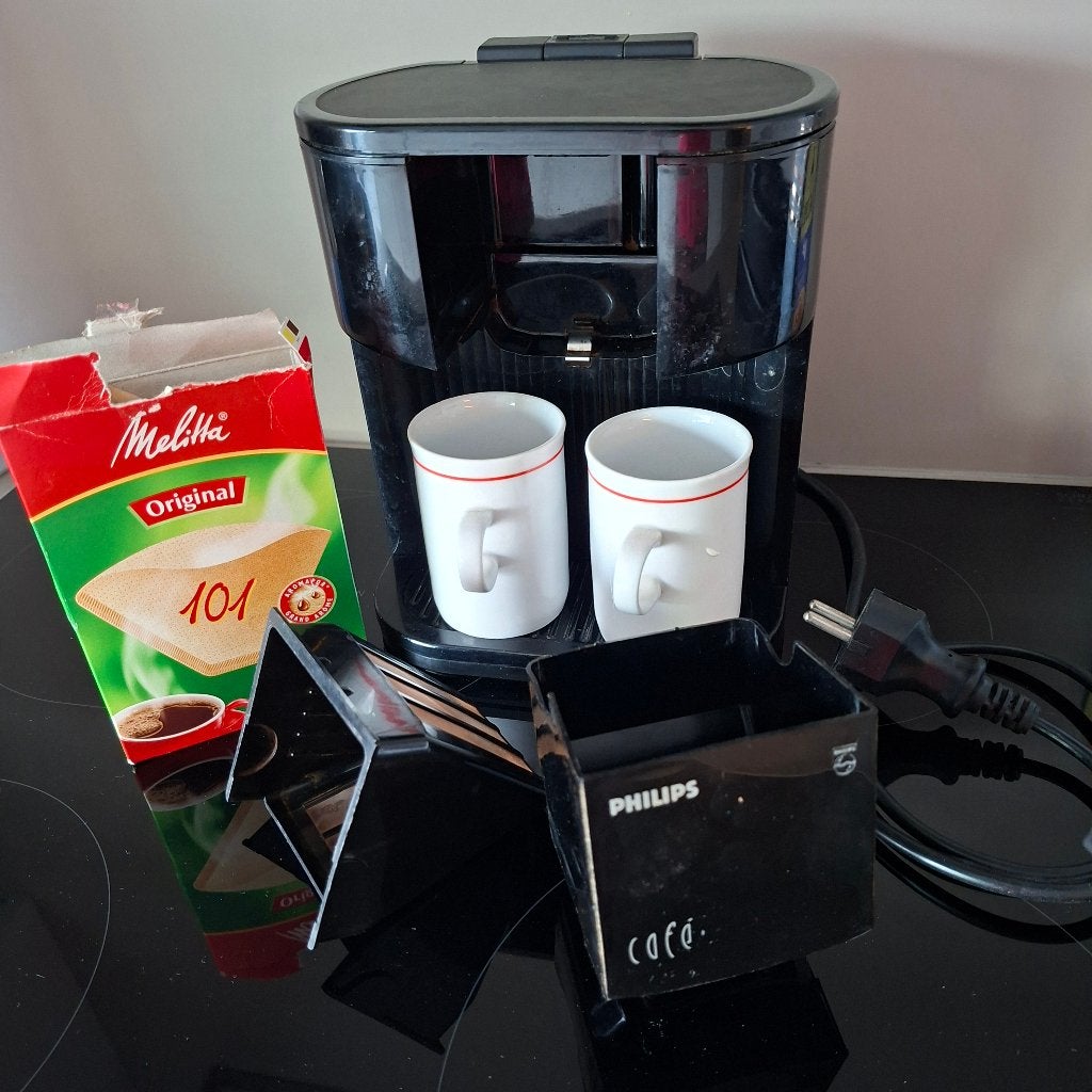 *Minikoffiezet Philips .  Volledig in orde. * voordeel -50%, Ophalen, Gebruikt, Kan