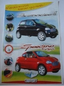 Chatenet Barooder II/Speedino 2008 Brochure Catalogue Prospe, Envoi, Neuf, Autres marques