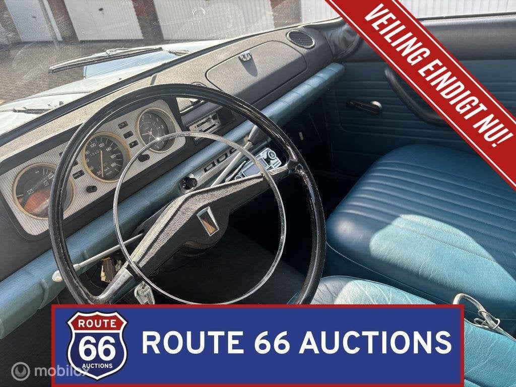 Peugeot 404 | 1972 | Route 66 Auctions, Auto's, Zwart, Bedrijf, Handgeschakeld, Overige carrosserie