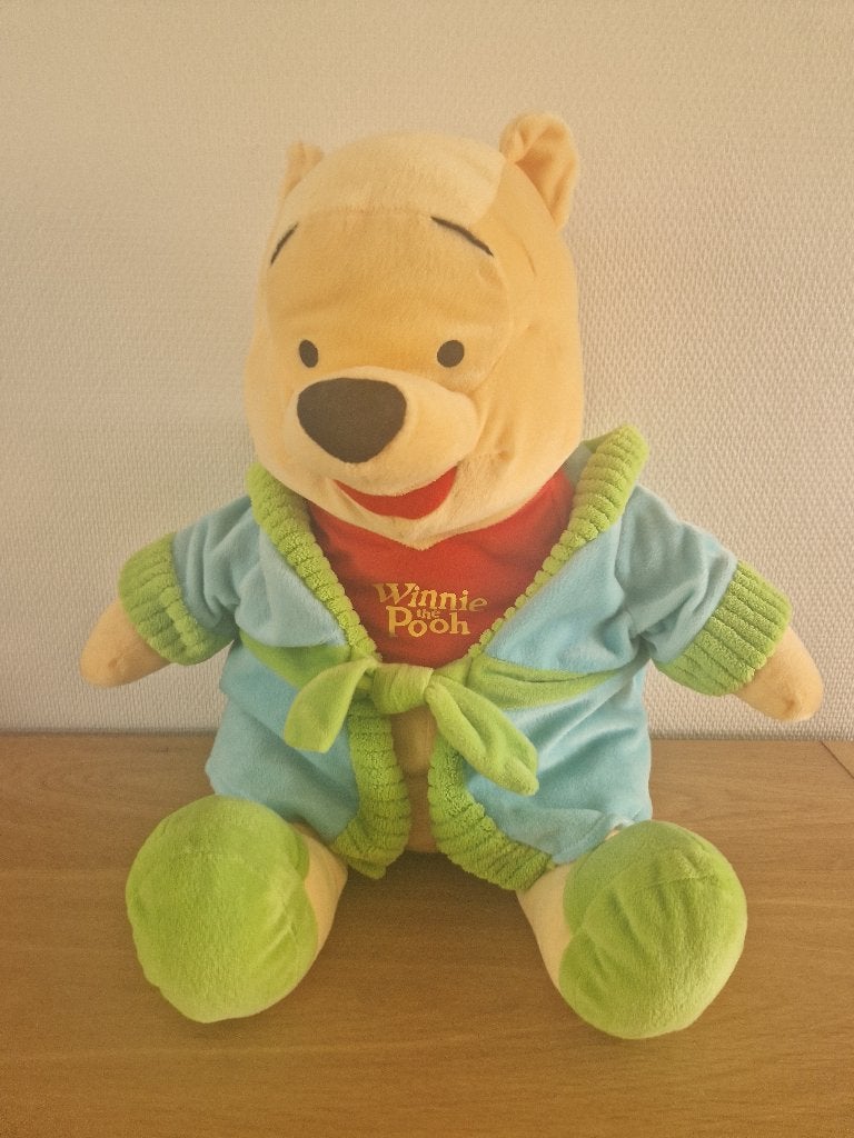 Peluche Winnie l'Ourson - Parfait état, Jaune, Comme neuf, Moyen (20 à 80 cm), Ours