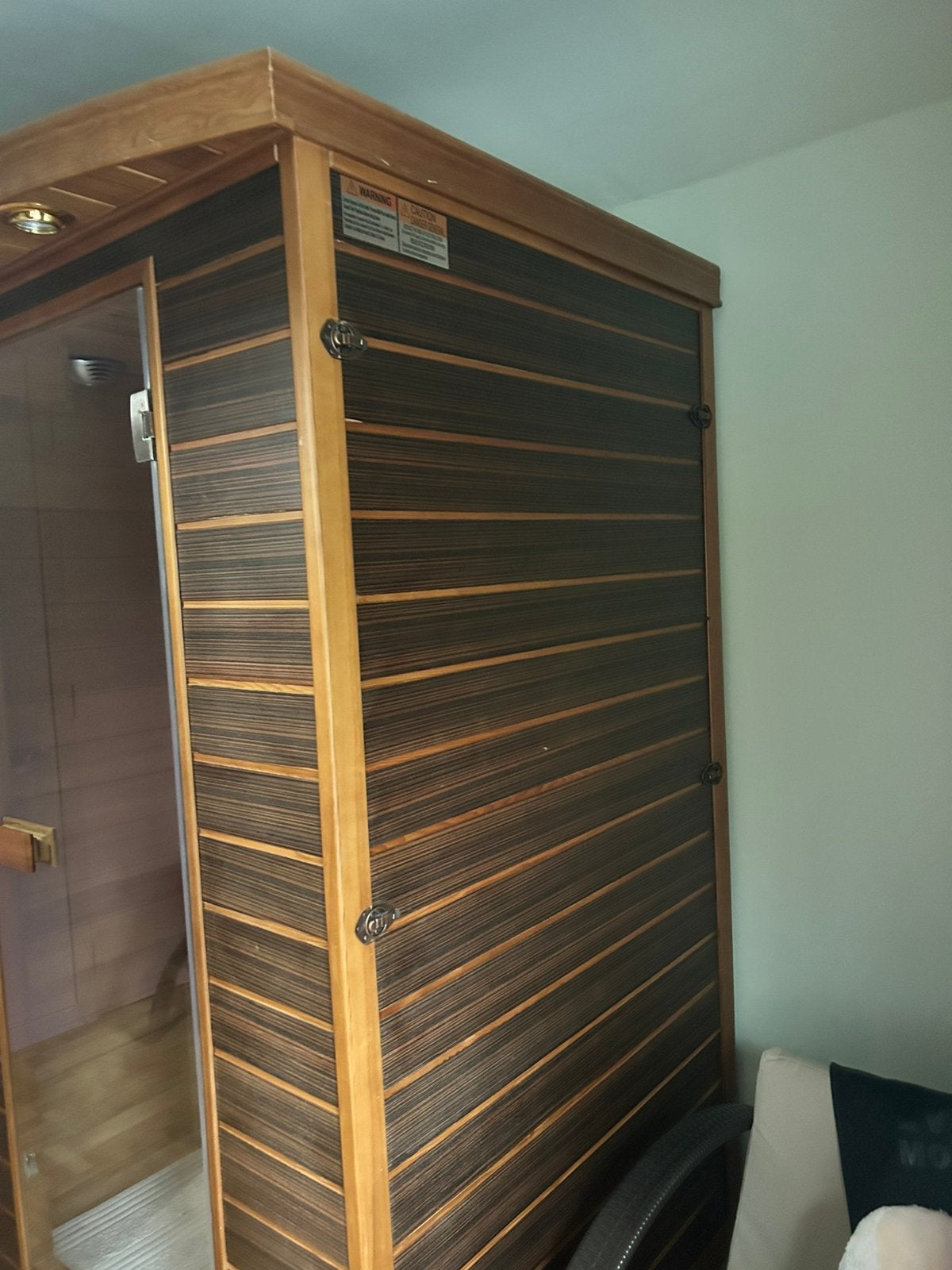 Sauna infrarouge en super etat, Ophalen, Zo goed als nieuw, Infrarood