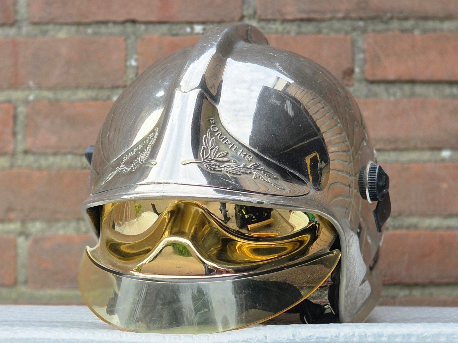 Casque de sapeurs-pompiers français Pompier Gallet, Collections, Enlèvement ou Envoi