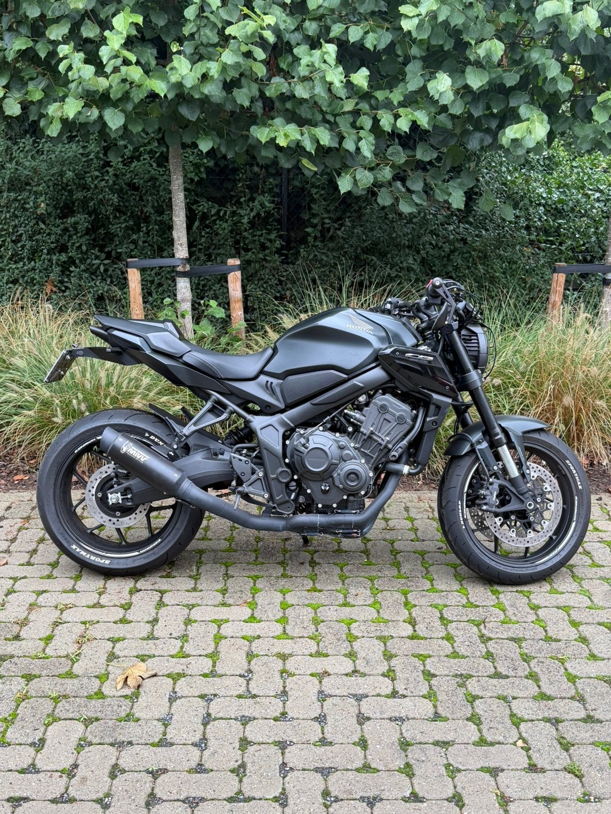 Honda CB650R 2022 Matte Gunpowder Black, Motos, Permis Moto A, Occasion, Plus de 35 kW, 4 cylindres