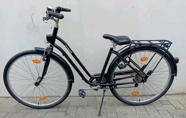 Meisjesfiets Btwin Elops 6speed 28inch maat45 NWP 359€ 🚴‍♂️, Gebruikt, Velgrem, (Extra) lage instap, Minder dan 47 cm