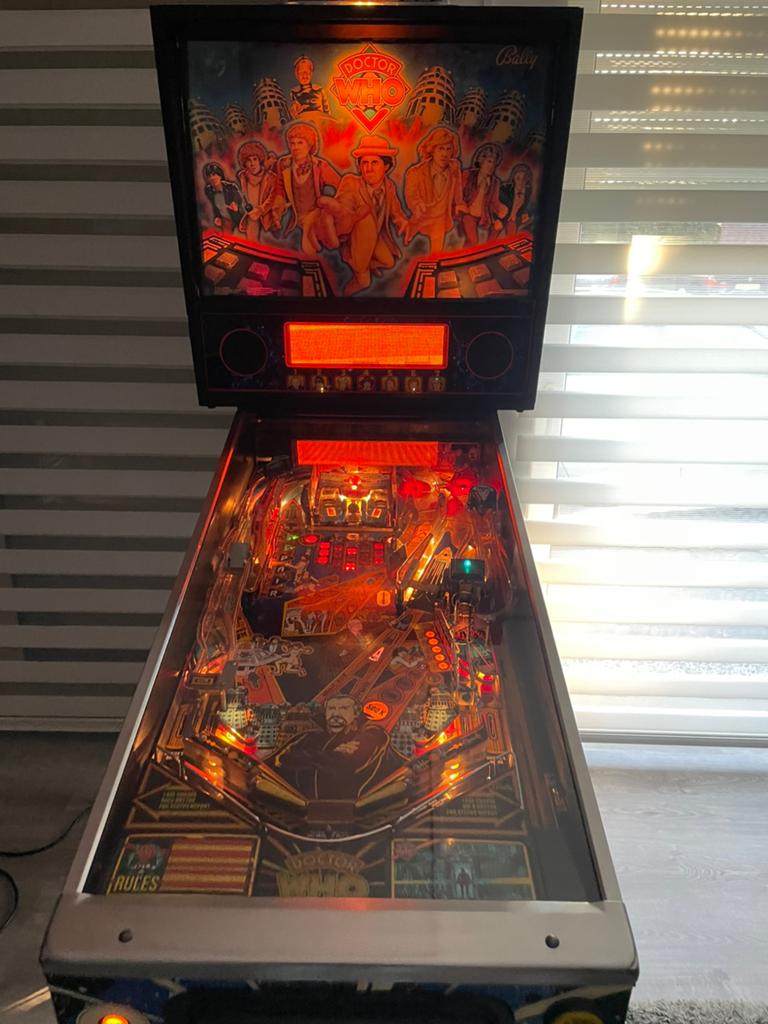 Flipperkast Bally Dr Who, Verzamelen, Automaten | Flipperkasten, Ophalen, Gebruikt, Bally, Dot-matrix