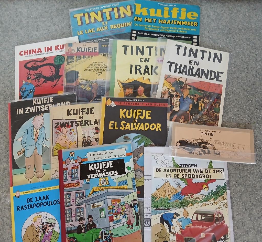 kuifje meerdere parodie albums, Livres, BD, Enlèvement ou Envoi