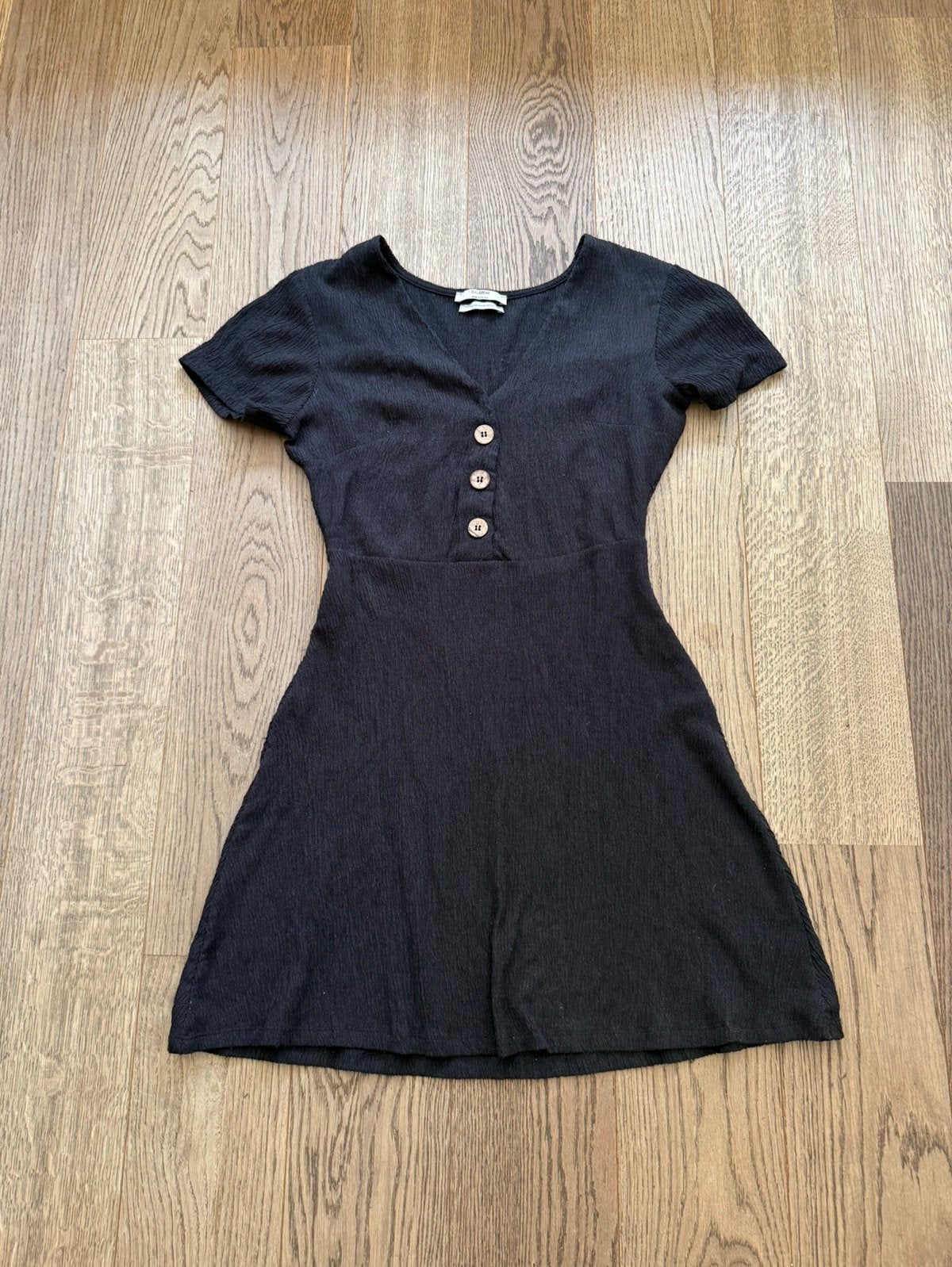Zwart jurkje xs, Kleding | Dames, Ophalen of Verzenden, Zo goed als nieuw, Zwart, Boven de knie