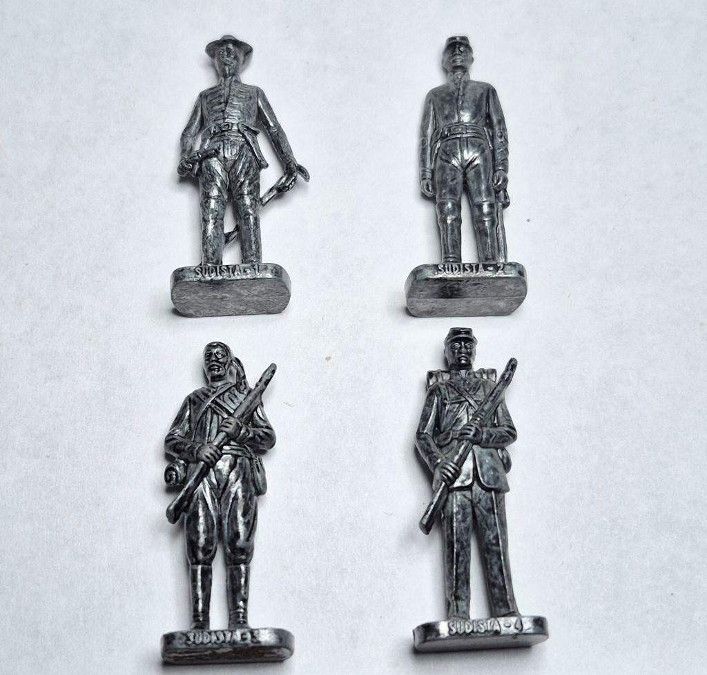 Metal série complète USA Südstatten um 1862 Eisen, Verzamelen, Verrassingseieren, Ophalen of Verzenden, Gebruikt, Overige typen