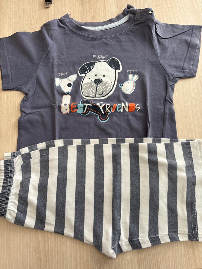 Zomerpyama 4jaar, Ophalen of Verzenden, Gebruikt, Jongen of Meisje, Nacht- of Onderkleding