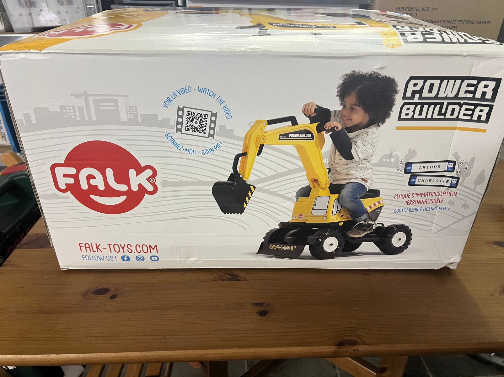 Falk graafmachine op wielen, Ophalen of Verzenden, Nieuw, Loopvoertuig