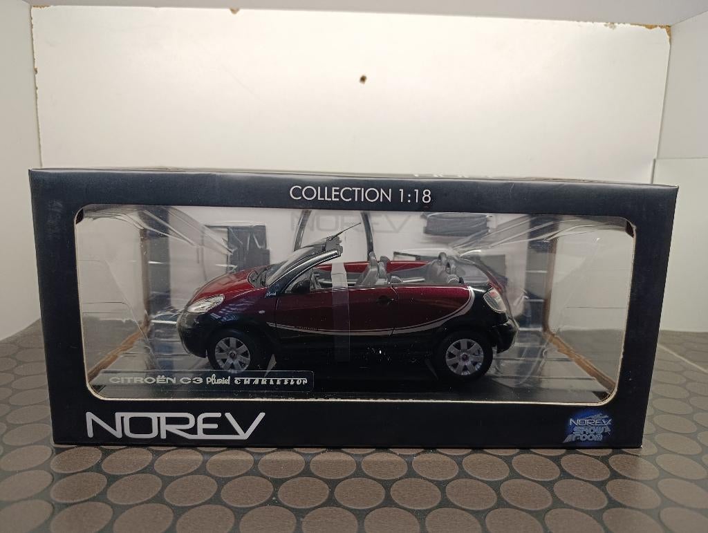 Citroën C3 Pluriel Charleston 2008 Norev 1/18, Enlèvement ou Envoi, Neuf, Voiture, Norev