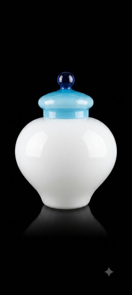 Grand  Vase Potiche Murano – Vintage Chic & Prestigieux, Antiquités & Art, Enlèvement