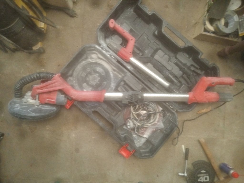 Einhell Ponceuse excentrique murs & plafonds, Enlèvement ou Envoi, Comme neuf, 600 à 1200 watts, Ponceuse circulaire