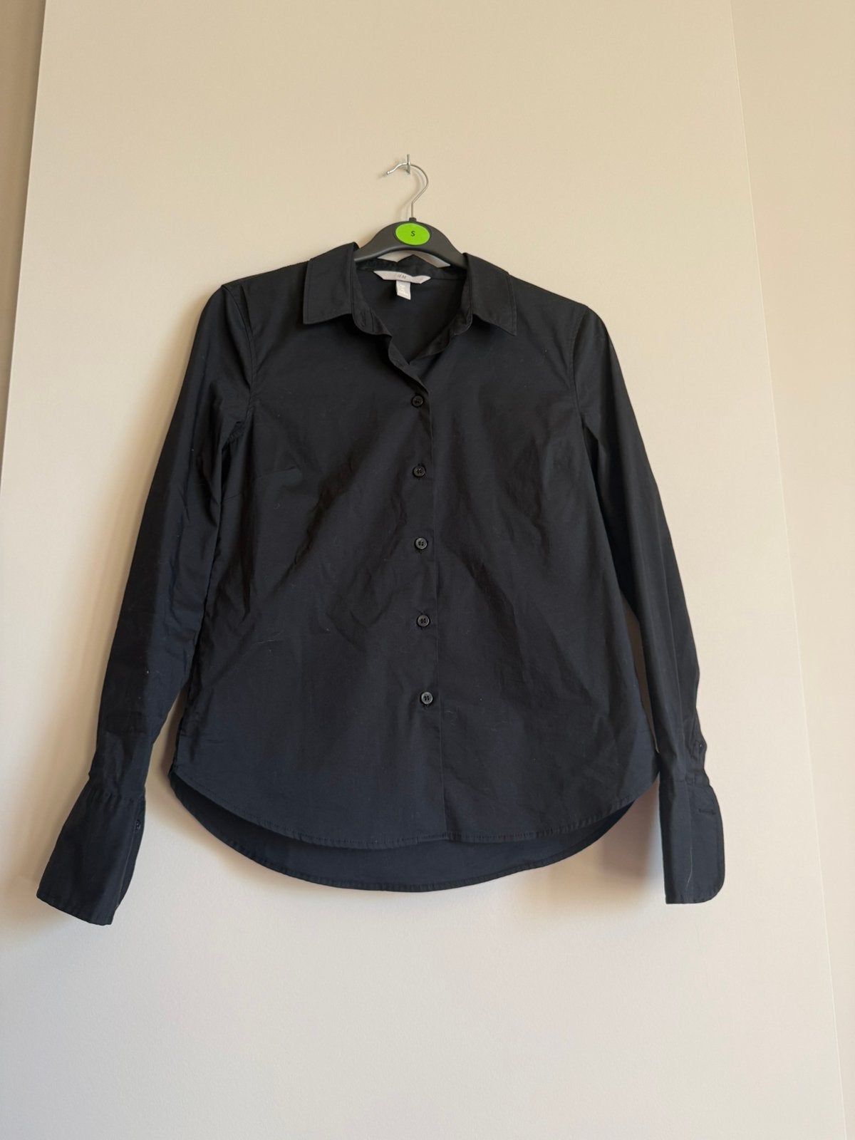 Hemd, Ophalen, Zo goed als nieuw, Maat 34 (XS) of kleiner, Zwart