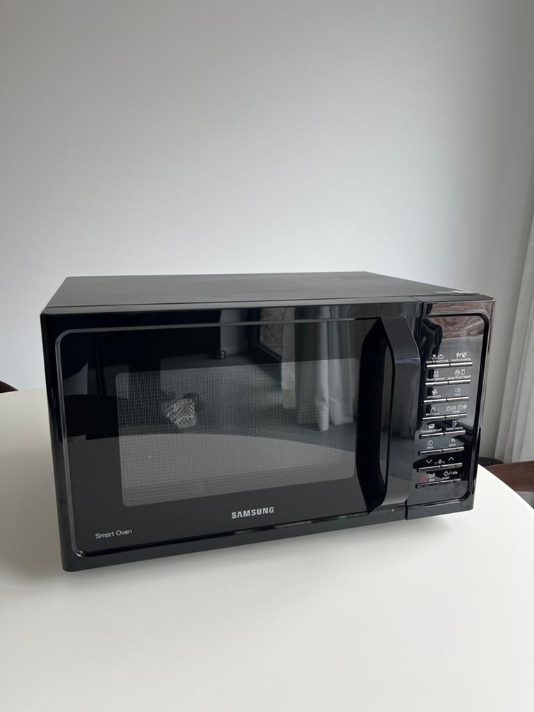 Combimagnetron Samsung MC28H5015AK, Elektronische apparatuur, Microgolfovens, Ophalen, Zo goed als nieuw, Draaiplateau, Vrijstaand