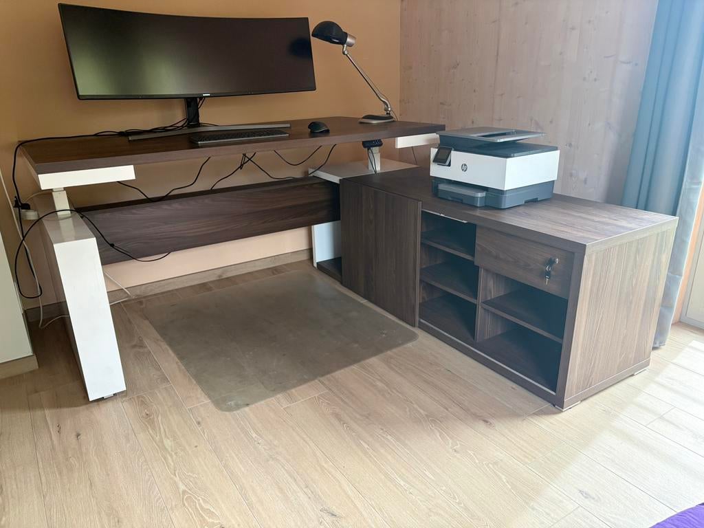 Bureau de direction Mito 200 cm*208 cm, Ophalen, Bureau