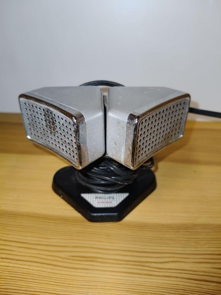 Vintage Philips Stereo Microfoon N8402/00, Ophalen of Verzenden, Zo goed als nieuw