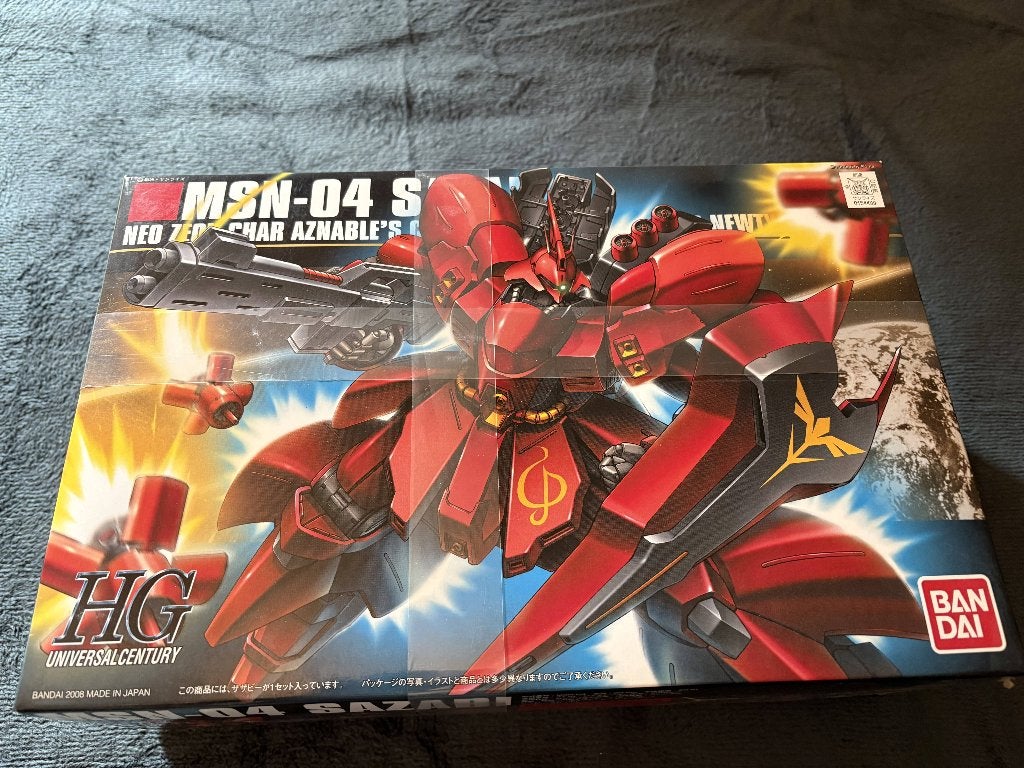 Bandai Gundam Sazabi, Hobby en Vrije tijd, Ophalen, Nieuw, Figuur of Figuren