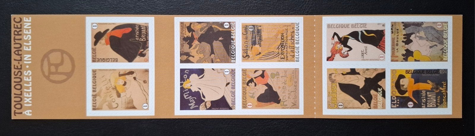 België: OBP 4145/54 ** Toulouse-Lautrec 2011., Ophalen of Verzenden, Zonder stempel, Postfris, Postfris
