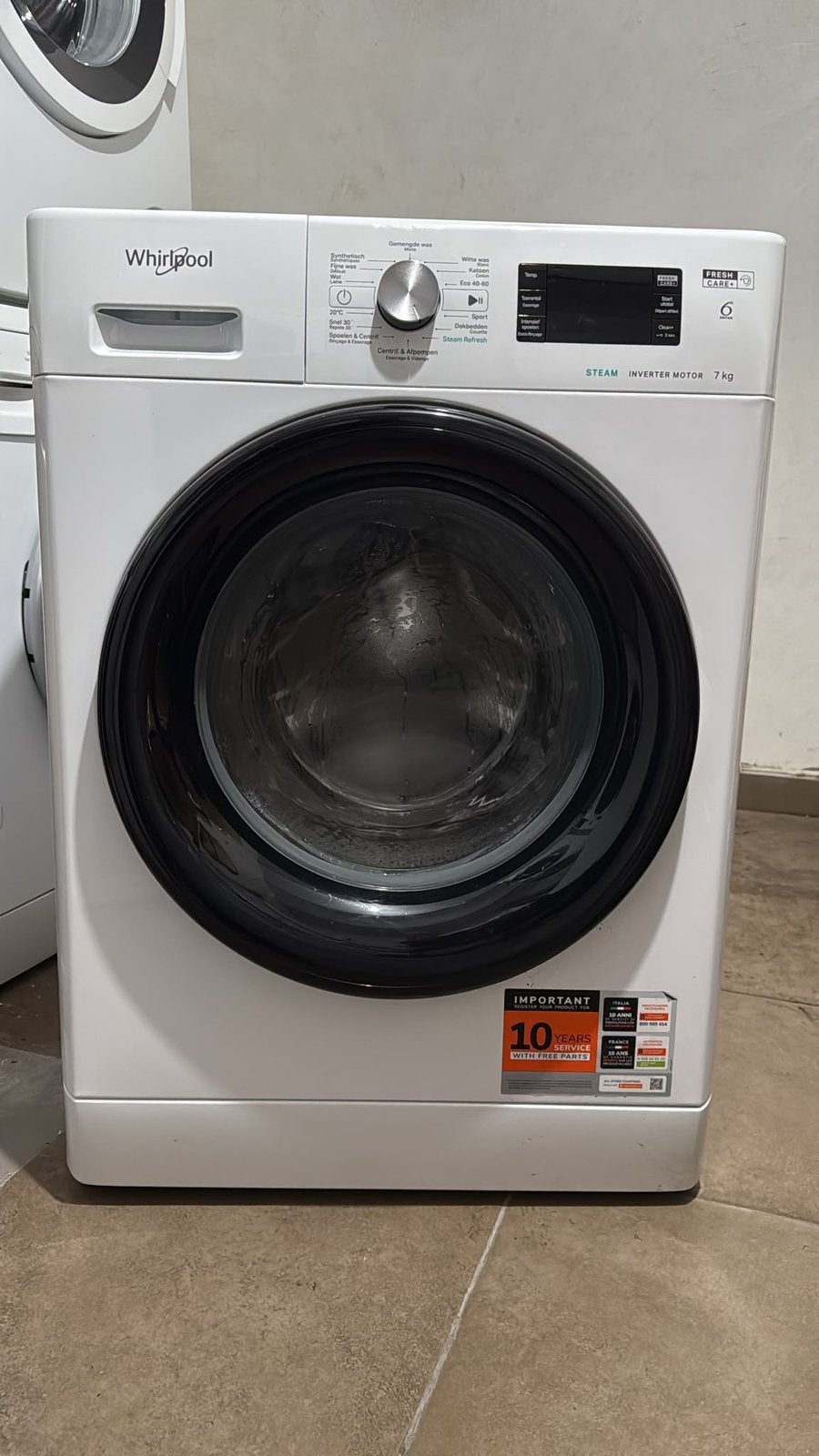 Lave-linge comme neuf de mqraue Whirlpool 7kg A+++ 150€, Electroménager, Enlèvement ou Envoi, Comme neuf