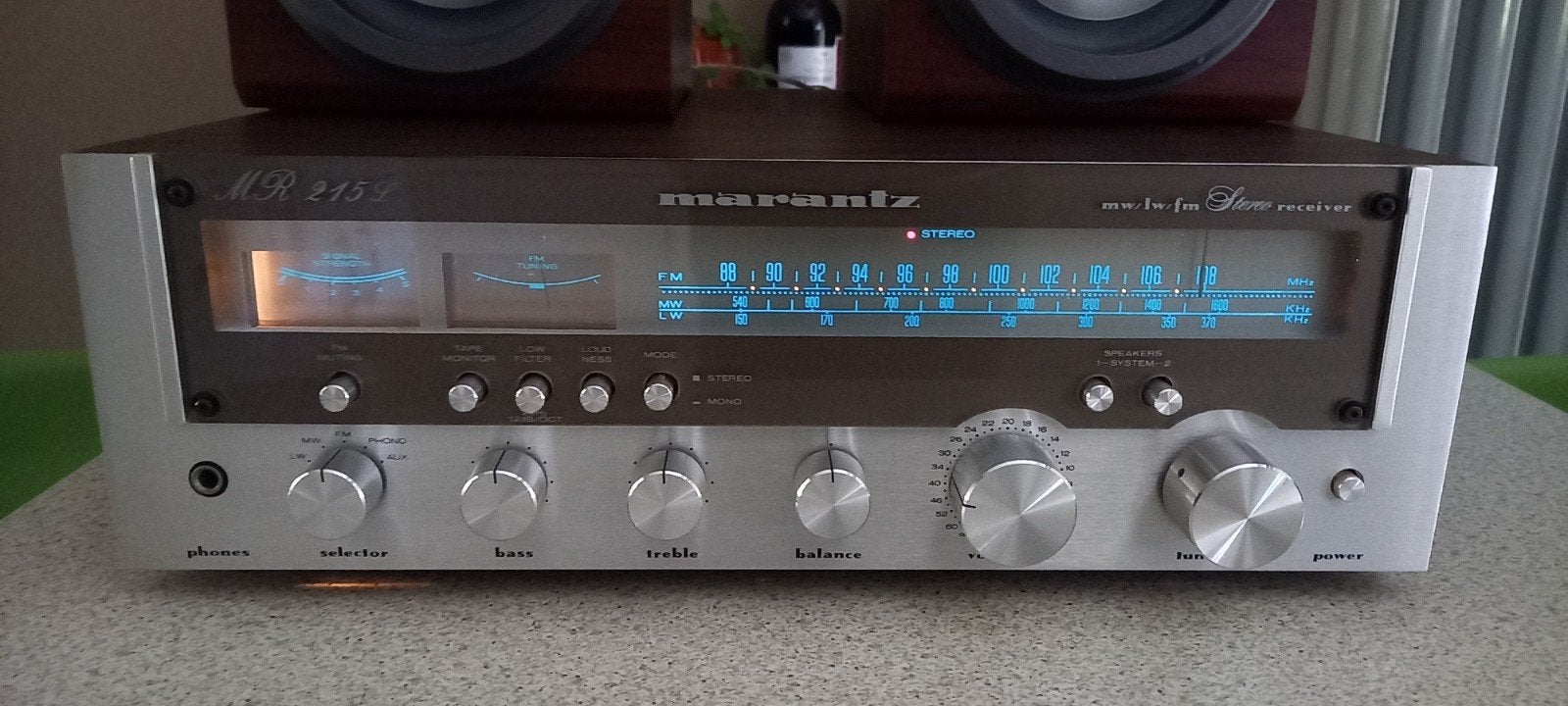 Marantz mr215L radio versterker vintage, Audio, Tv en Foto, Gebruikt, Ophalen, Marantz, Minder dan 60 watt