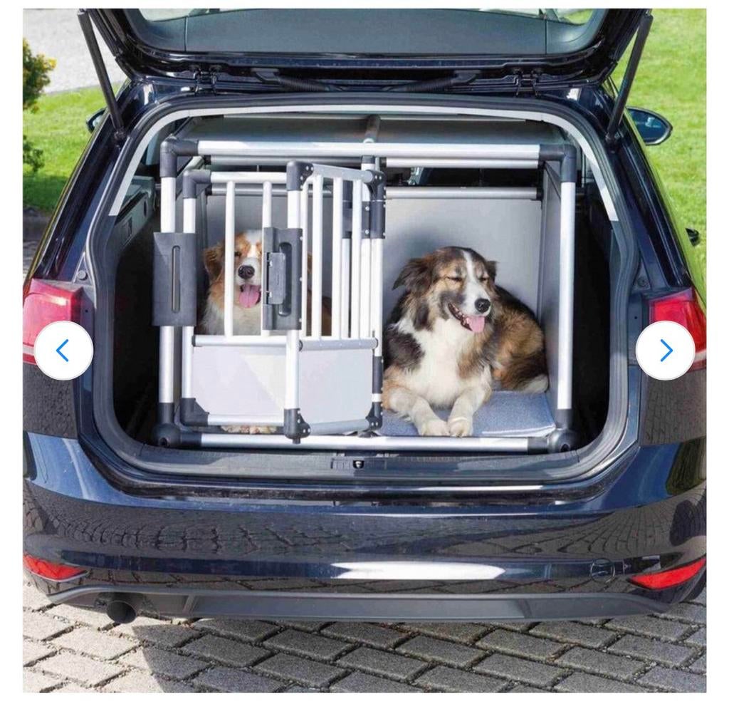 Auto bench trixie, Dieren en Toebehoren, Ophalen, Hondenkennel, 65 tot 100 cm, Zo goed als nieuw