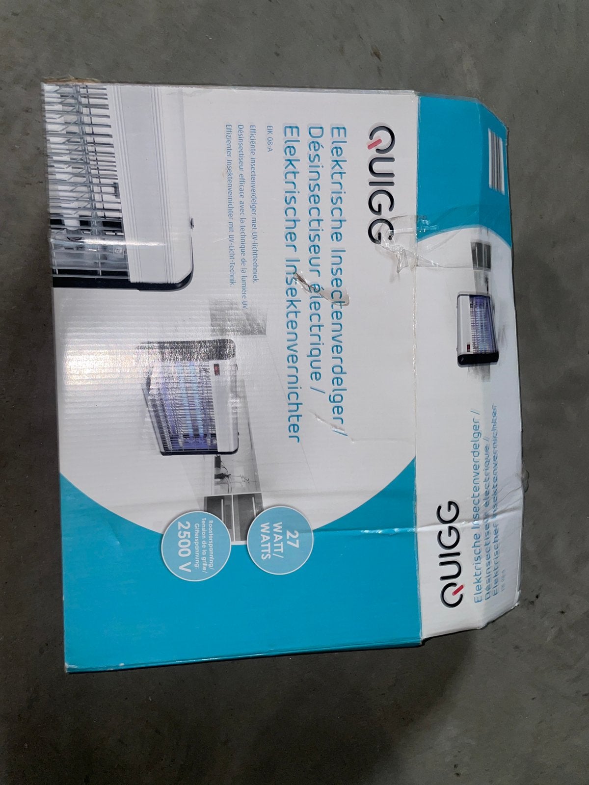 Quigg Elektrische Insectenverselger, Ophalen, Zo goed als nieuw