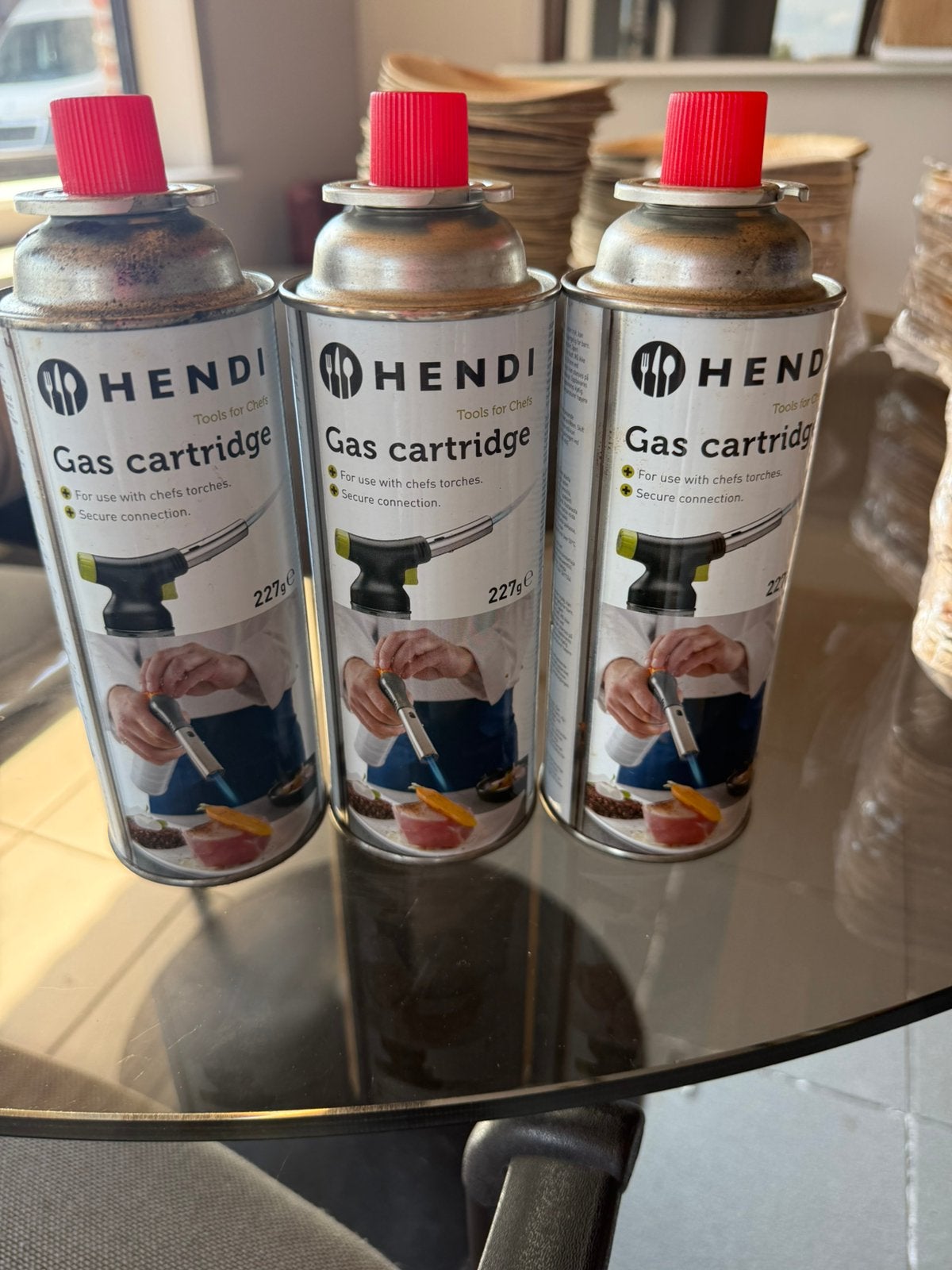 3 x cartouche de gaz, Enlèvement ou Envoi