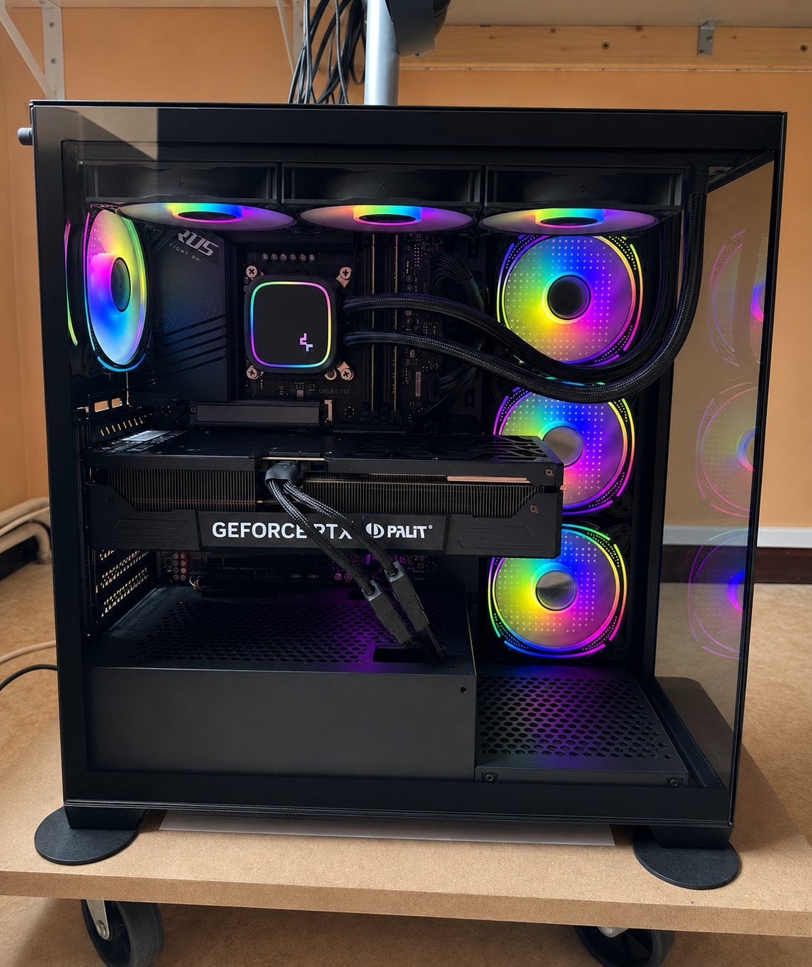 high-end gaming pc te koop wegens verhuis, Informatique & Logiciels, Ordinateurs de bureau, Enlèvement, Comme neuf, Gaming, SSD