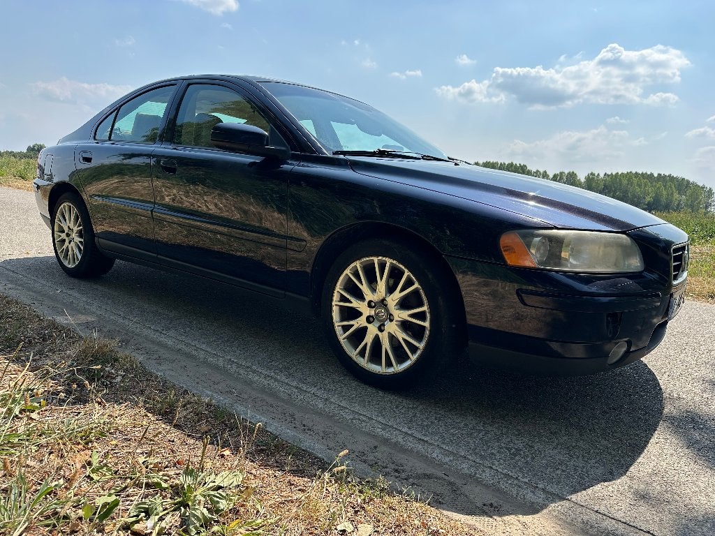 Volvo S60 2.4D Momentum 10/2006 airco, Auto's, Voorwielaandrijving, 4 deurs, Beige, Blauw