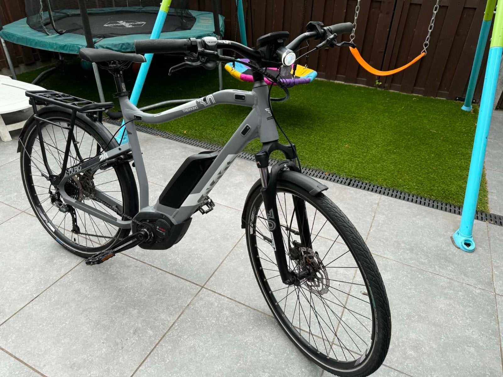 Elektrische fiets Haibike Bosch CX motor met weinig km,, Fietsen en Brommers, Elektrische fietsen, Ophalen