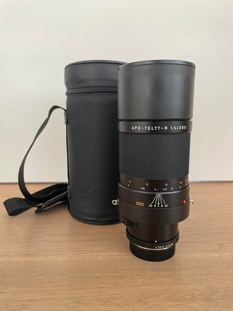 Leica APO-Telyt-R 280mm f/4 telelens met originele koker, Ophalen, Zo goed als nieuw, Telelens