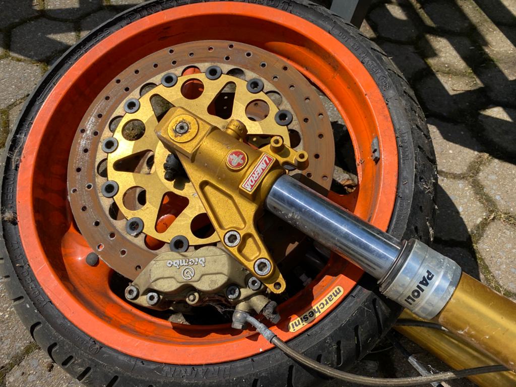 Lavarda brembo paioli AAA 3426, Enlèvement