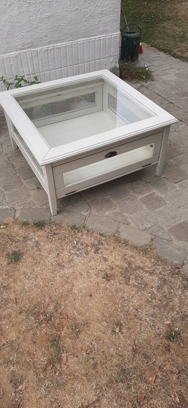 table basse bois blanc
