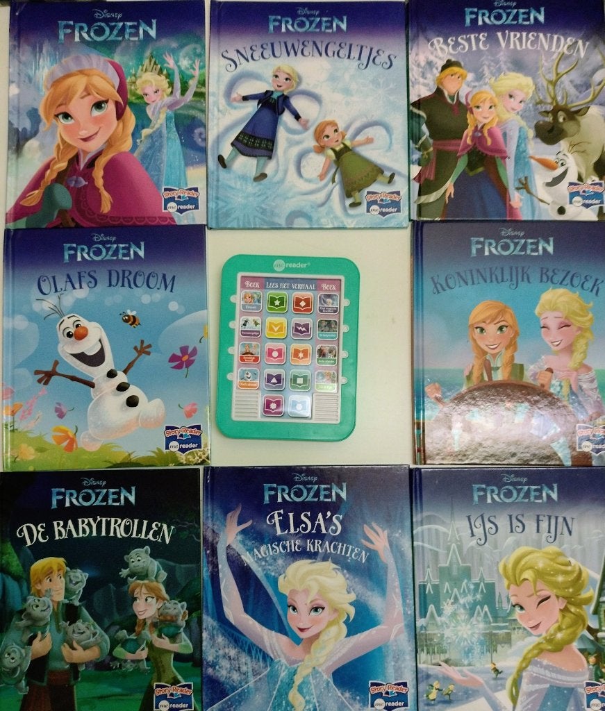 Disney Frozen Me Reader (8 elektronische voorleesboekjes), Boeken, Jongen of Meisje, Voorleesboek, Ophalen, Gelezen