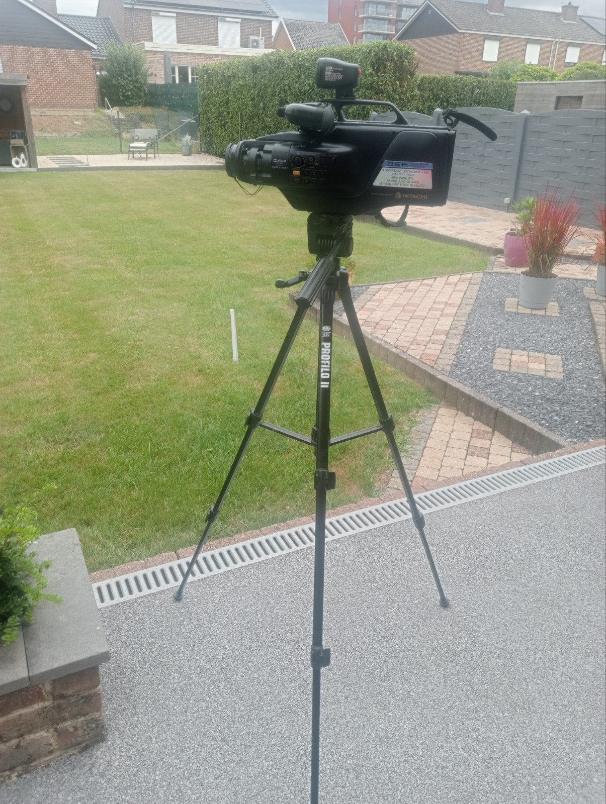 HITACHI VM4400E VHS videocamera/recorder en toebehoren, Ophalen, VHS of SVHS, Camera
