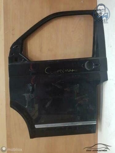 Voordeur links Volkswagen Transporter T5 ('03-'09), Gebruikt, -, Voor, Ophalen of Verzenden