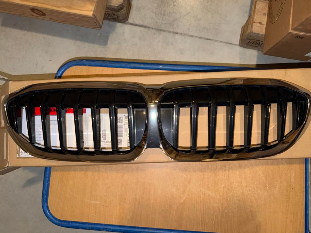 Bmw 3 serie grille G20 chroom, Verzenden, Gebruikt, Voor, BMW