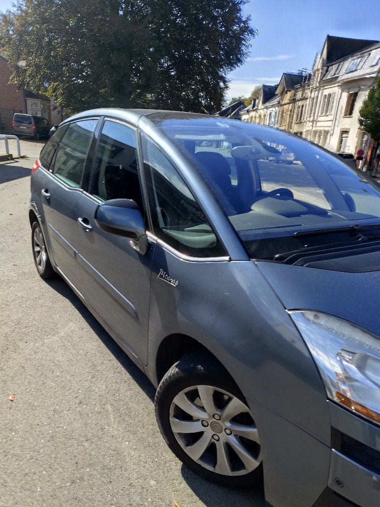 citroen c4 picasso 1.6hdi à réparer, Autos, Boîte manuelle, Noir, 5 portes, Particulier