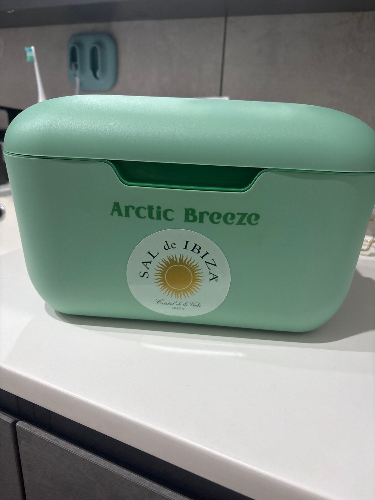 Arctic Breeze Mint Green Storage Box / Organizer Container, Ophalen, Zo goed als nieuw