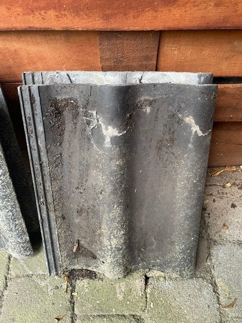 Tuiles sneldek  gris anthracite A DONNER, Bricolage & Construction, Tuiles & Revêtements de toit, Gris, Enlèvement, Utilisé, Autres matériaux