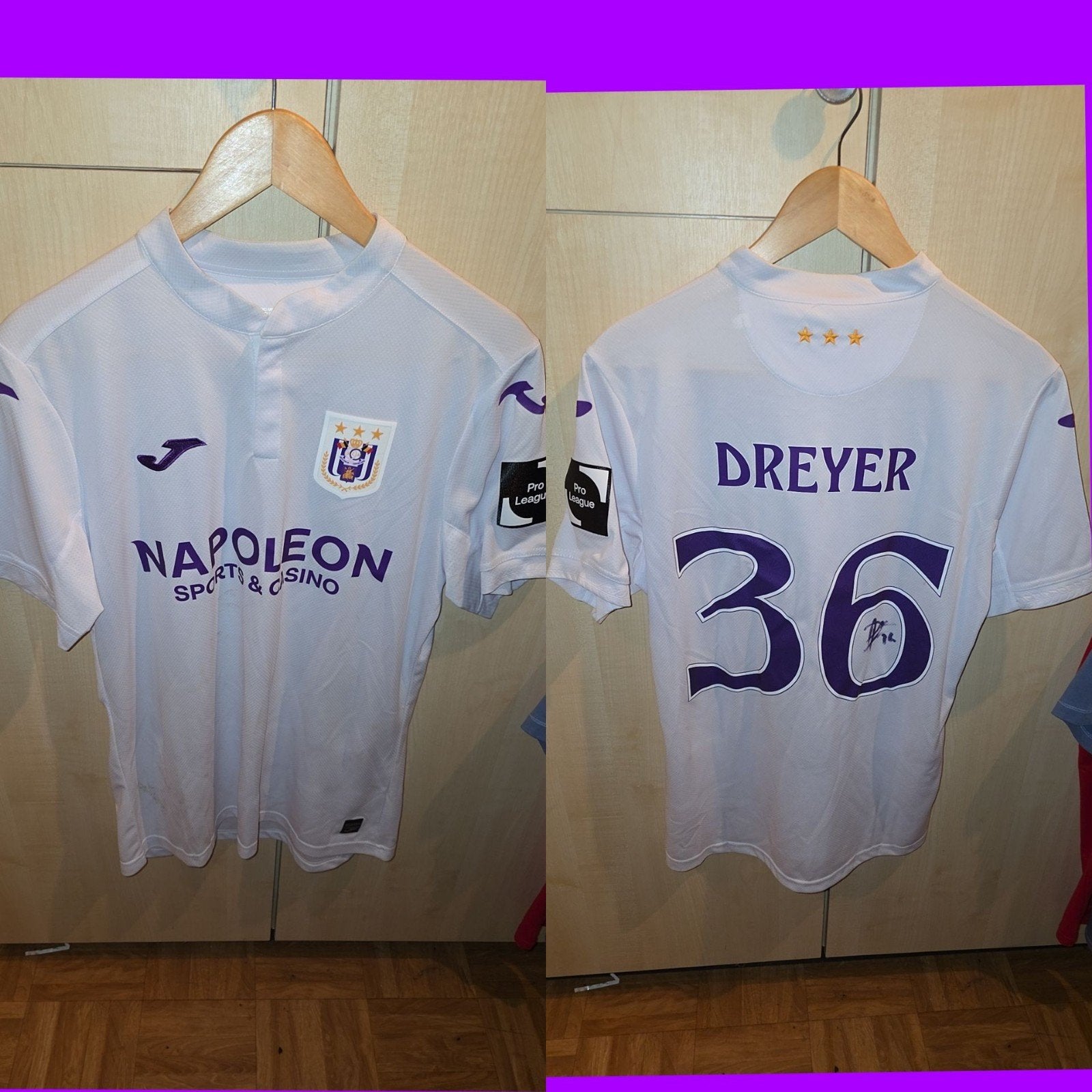 Matchwornshirt Rsca, Ophalen of Verzenden