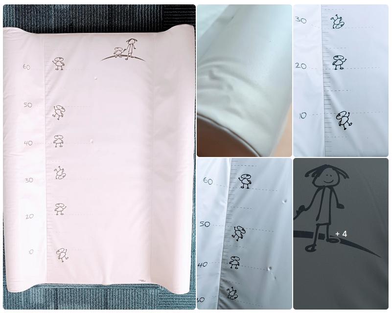 Zacht aankleedkussen baby Childwood 70x50, Overige merken, Gebruikt, Aankleedkussen, Ophalen of Verzenden