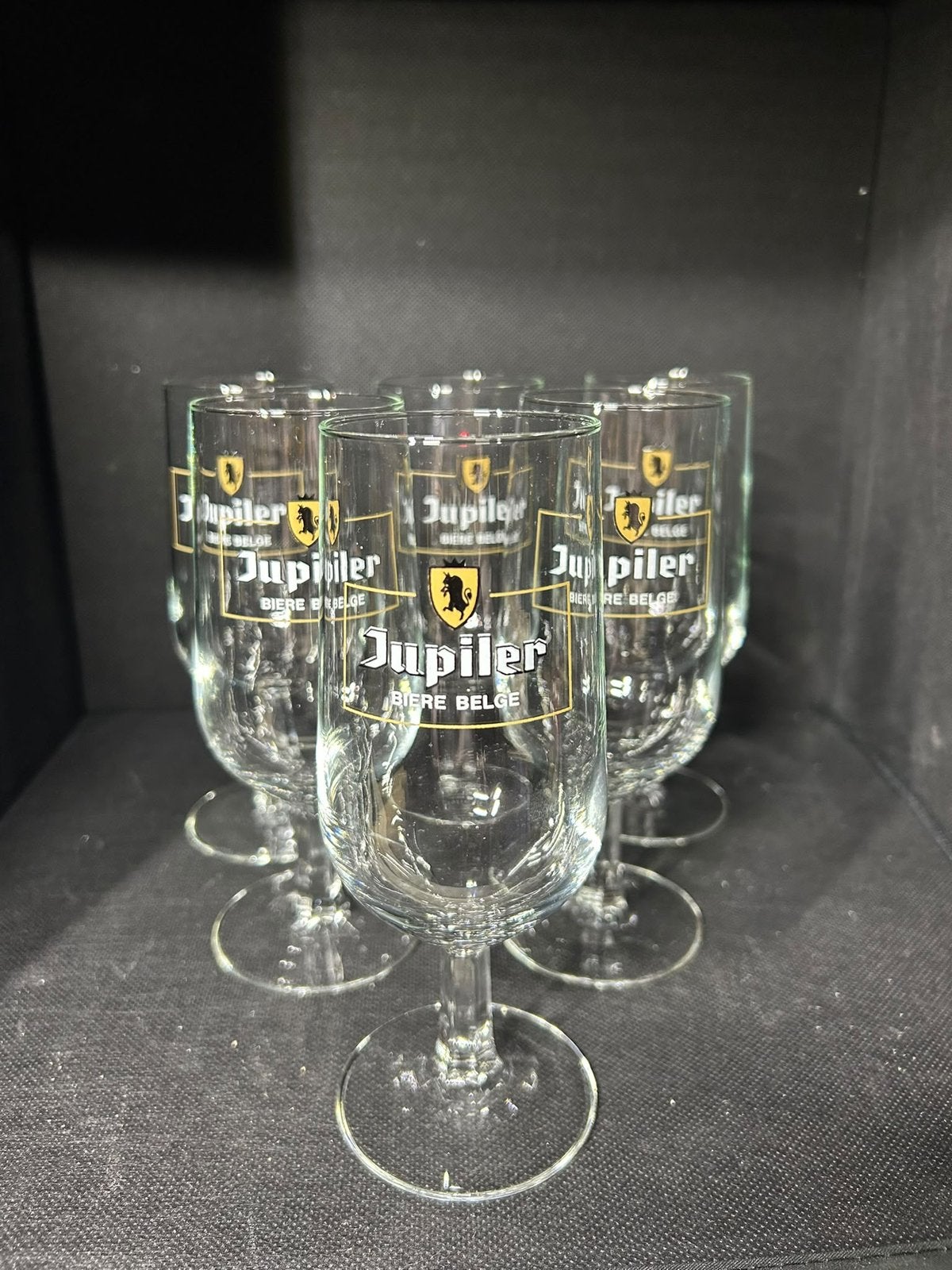 Lot 6 verres jupiler collection, Collections, Enlèvement ou Envoi, Comme neuf
